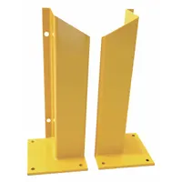 Door Track Guard: Steel, L Shape, 36 in Overall Lg, 0.3 in Overall Thick, Yellow, 1 PR (MPN STGWM-36XL)