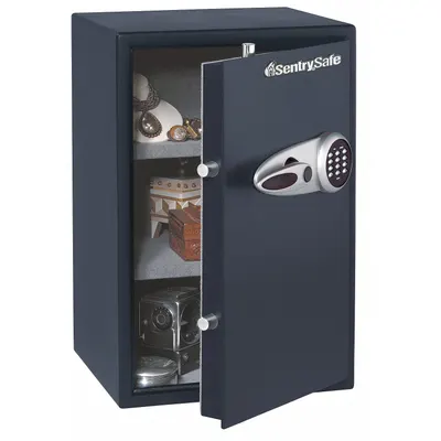 SENTRY SAFE Safe: Digital Combo Lock, 2.18 cu ft Capacity, Steel - Free-Standing Security Safes