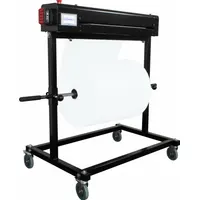 Bubble & Foam Dispensers & Cutters: Portable, For 36 in Roll Wd, 32 1/4 in Overall Wd, Holds 1 Rolls (MPN EP-6485-36)