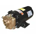 This straight centrifugal pump is suited for water transfer, circulation, and fluid handling in applications such as irrigation, HVAC systems, and process cooling. It features a 1 hp motor, 230/460V AC voltage, 50 ft maximum head, 1-1/2 in intake and 1-1/4 in discharge connections, and an open drip-proof (ODP) motor enclosure.