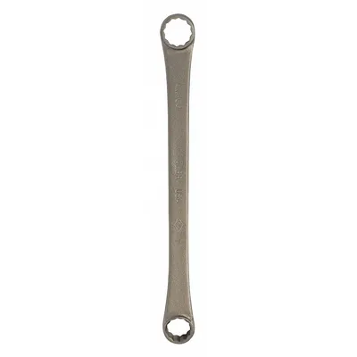 AMPCO Box End Wrench: Natural, 11/16 in_25/32 in Head Size, 10 3/4 in Overall Lg - SAE, Double End, 12-Point, Box End Nonsparking Wrenches