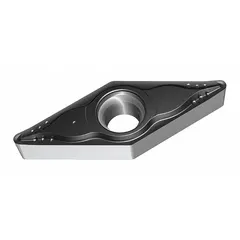 Diamond indexable turning inserts for precision machining of non-ferrous materials, composites, and abrasive alloys. Available in two geometries: VCMT222-RK4 WKK20S and VCMT110308-RK4 WKK20S. Suitable for fine finishing and medium machining operations.