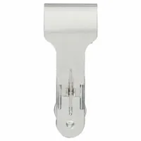 KEYSCO TOOLS Scraper: Bld. Mat. Carbon Steel, Hdl. Mat. Steel, Stiff, Straight Bld. Shape (MPN 77600)