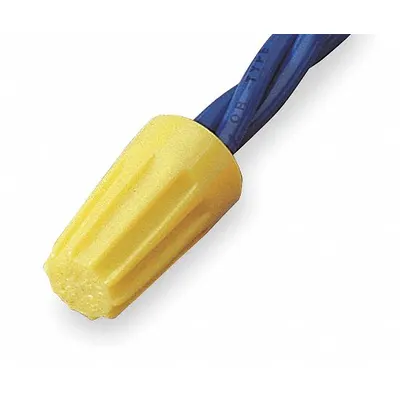IDEAL Twist-On Wire Connectors: Yellow, Wire Sizes 14 AWG – 8 AWG, 600 V, 100 - General Purpose Wire Connectors