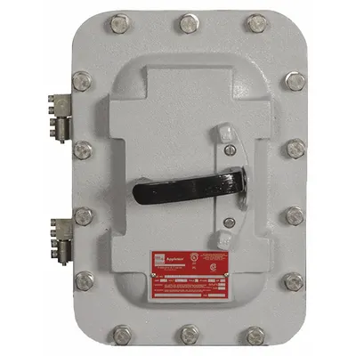 APPLETON ELECTRIC Hazardous Location Safety Switch: Non-Fusible, 30 A, 600 V AC - Non-Fusible Disconnect Switches