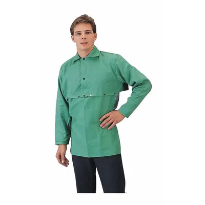 TILLMAN Cape Sleeve: M, Blue (MPN 6221M). Key specifications — Color: Blue; Size: M. - Treated Cotton Welding Cape Sleeves