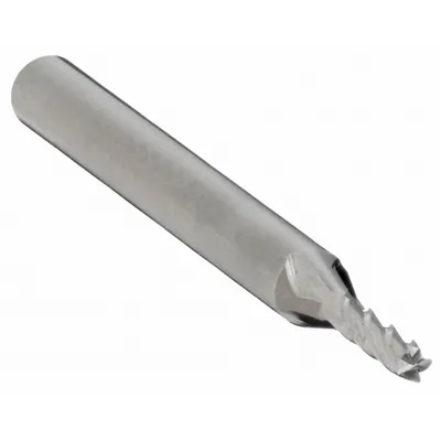 CLEVELAND Square End Mill: Carbide, 4 Flute, 1/32" Mill Dia, 3/32" LOC, 1-1/2" OAL (MPN C61806) - Carbide Square End Mills for Aluminum