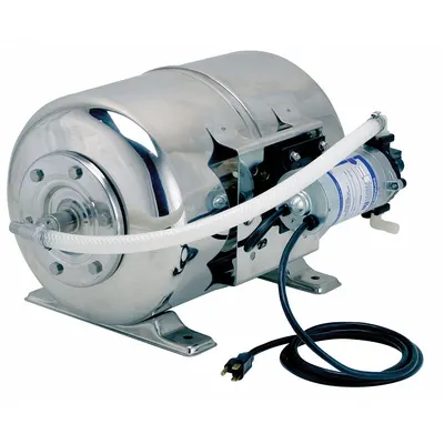 SHURFLO Booster Pump System: 115V AC, 1/3 hp Horsepower, 3/8 in Barbed - Beverage Water Booster Pump Systems