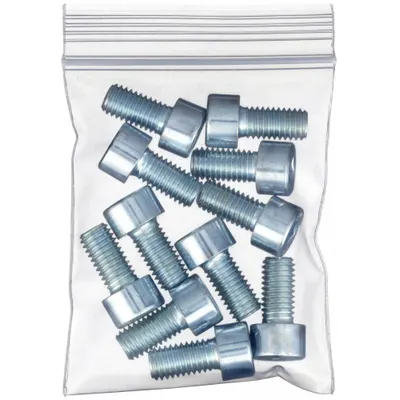 OEM Reclosable Bag: 4 mil Thick - Single-Zip Reclosable Poly Bags