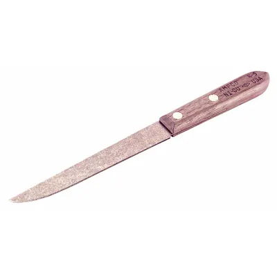 AMPCO Common Knife: Straight, 10 1/4 in Overall Lg, Copper Nickel, Wood - Non-Sparking Knives