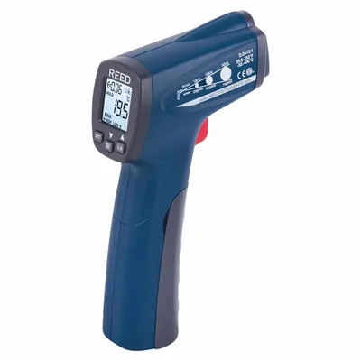 REED INSTRUMENTS Infrared Thermometer: R2300, Max Temp/Min Temp, Adj @ 0.10 to 1.00 - Standard Infrared Thermometers