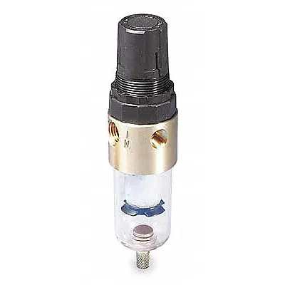 WILKERSON Filter-Regulator: BB3 Series, 1/4 in NPT, 16 cfm, 5 micron, 5 psi to 125 psi - Wilkerson FRL Air Filter/Regulators
