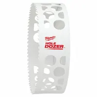 MILWAUKEE Hole Saw: 5 1/2 in Saw Dia., 3.5 Teeth per Inch, 1 5/8 in Max. Cutting Dp, Bi-Metal (MPN 49-56-9654)