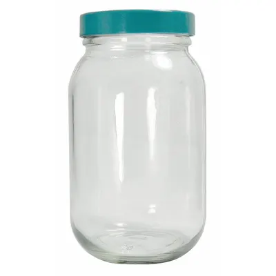 OEM Sampling Bottle: 120 mL - Clear Wide Mouth Round Glass Lab Bottles