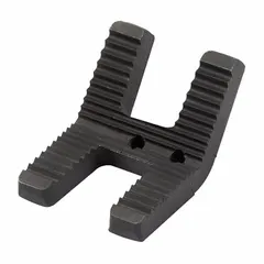 Replacement jaw for Milwaukee chain vises, type 793ZZ5. Used to grip pipe during cutting, threading, or welding operations in pipe stand and vise applications.