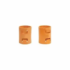Coupling for joining sections of 1 1/4 in PVC innerduct conduit in electrical and telecommunications raceway systems. Provides a secure connection for cable protection in underground or above-ground installations.
