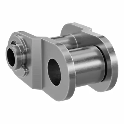TSUBAKI Offset Link: For Stainless Steel Roller Chains, 60, Single Strand, 3/4 in Pitch - Offset Links for ANSI Standard Chains