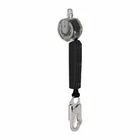 This MSA V-TEC self retracting lifeline (SRL) is an overhead-only personal fall arrest device with a 10 ft HMPE lifeline and a steel snap hook anchorage end connection. Rated for a 400 lb capacity, it meets ANSI Class 1 (2021) standards and is RFID-equipped for asset tracking. Suitable for fall protection applications where overhead anchorage is available