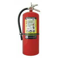 BADGER Fire Extinguisher: 18 lb Extinguisher Capacity, 6A:80B:C, Monoammonium Phosphate (MPN ADV-20)