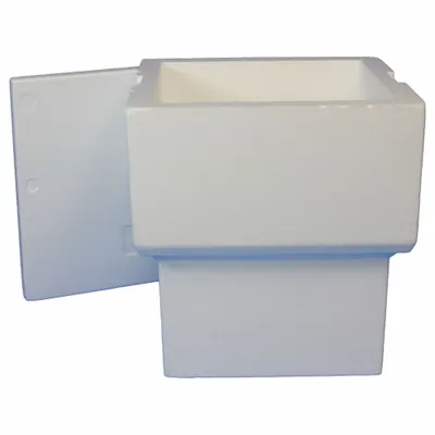POLAR TECH Pail Shipping Kit NS-7F, White, 14 1/2 x 14 1/2 x 16 1/2 in - Pail Shipping Kits