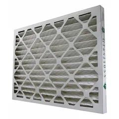 Pleated air filter for negative air machines, 1-stage, nominal dimensions 24 in width, 16 in height, 2 in depth. Captures airborne particulates in construction, remediation, and industrial environments. Compatible with model OA1600PAC.