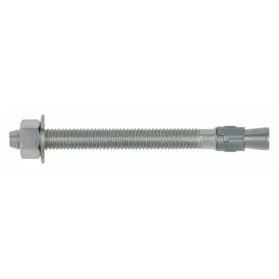 DEWALT Wedge Anchor: 4 1/2 in Overall Lg, 1/2 in Dia, 1/2"-13 Thread Size, 3 1/8 in Thread Lg - 316 Stainless Steel Wedge Anchors