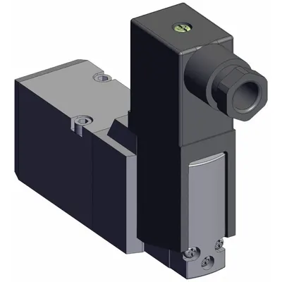SMC Solenoid Air Control Valve: Three-Way / Two-Position, Single Solenoid, Female BSPT - SMC VP Series Directional Control Valves