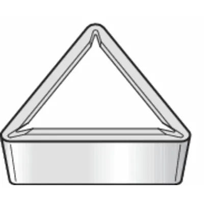 WIDIA Triangle Turning Insert: TPMR322 - Triangle (T) Indexable Turning Inserts
