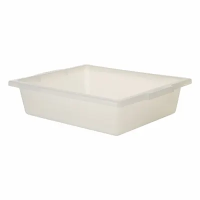 NALGENE Lab Pan: Rectangular, Polypropylene, 20 L, 21 3/8 in Overall Lg - Rectangular Lab Trays