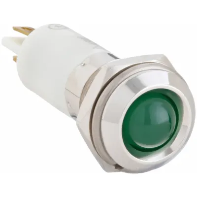 OEM Raised Panel Light: 12 mm Panel Mounting Hole Dia - LED Indicator Pilot Lights