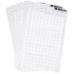 This 10-pack of blank individual characters features a silver background and Archivo Narrow font. Made from high intensity prismatic retroreflective material, it is suitable for indoor and outdoor use. The 2-inch character height allows for custom labeling in facility signage, equipment identification, and safety marking applications.