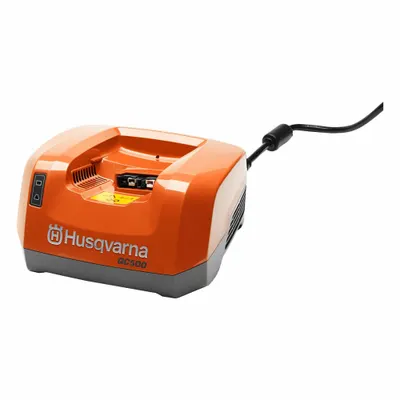 HUSQVARNA Charger: For 40V DC Battery Volt, Rapid - Husqvarna Battery Chargers