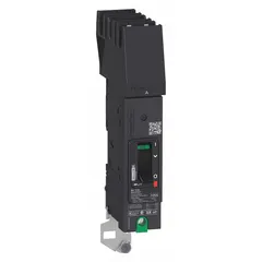This 25 A, 1-pole B-Frame molded case circuit breaker is rated 240V AC with a maximum AIR rating of 100kA at 120/240V AC. It features a fixed instantaneous trip, I-Line ON End terminal connection, and single-phase (A) connection. Suitable for overcurrent protection in electrical distribution panels.