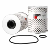 Cartridge fuel filter for Promtractor trucks. Cellulose media. Overall length 4 11/16 in, outside diameter 3 1/2 in, inside diameter 11/16 in