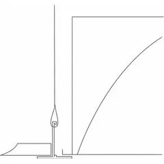 Flange kit designed for 2 ft x 2 ft recessed troffers. Provides a finished flange edge around the fixture opening for clean installation in suspended ceilings. Dimensions: 24 5/12 in width, 24 5/12 in length, 2 11/12 in height.