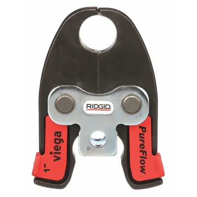 RIDGID Press Jaw: 1 in Pipe, PEX, For Viega Pureflow - Jaws for Compact Press Tools