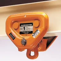 HARRINGTON Trolley: Push, 1,000 lb Max Hoist Load Capacity, For 2 9/32 in – 4 in Beam Flange Wd (MPN PTF2005)