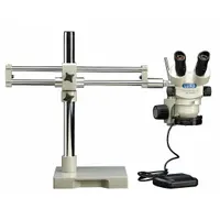 UNITRON Microscope: Stereo, Binocular, 7X to 45X, 23 mm Optical Field of View, 10 in x 10 in, 195 mm (MPN 23727RB)