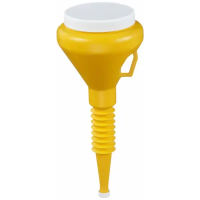 FUNNEL KING Spout Funnel: Polyethylene, 48 fl oz Fluid Capacity, 4 in Overall Dia - Spout Funnels