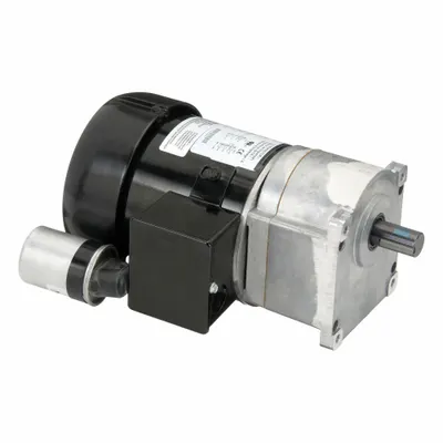 Dayton Gearmotor: Parallel, Single Output Shaft, PSC, TEFC, 91 RPM, 130 in-lb Max Torque - Parallel Shaft AC Gearmotors