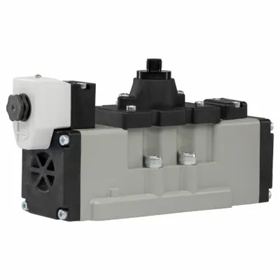 PARKER Solenoid Air Control Valve: Four-Way / Two-Position, 5599-1, Single Solenoid - Parker H Series Directional Control Valves