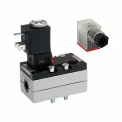 AVENTICS Solenoid Air Control Valve: Series 581, Double Solenoid, Five-Way / Two-Position, Female (MPN 5811111120). Key specifications — attr1077643: Hardwired; attr1093108: Solenoid Coil Included; attr1077629: AVENTICS; attr1077665: Internal Pilot; attr1077689: Spring Return; attr1077692: 581; attr1077625: 5811111120; attr1077666: Normally Open/Normally Closed.