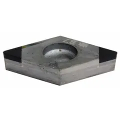 Diamond indexable turning insert for precision turning operations. Suitable for machining hard and abrasive materials in general metalworking applications.