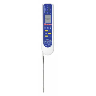 WESTWARD Infrared Thermometer: 1VEP5 - Infrared Thermometers with Contact Probes