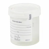 GENT-L-KARE Specimen Container: Specimen Container, Polyethylene/Polypropylene, Translucent, 400 PK (MPN M4937)