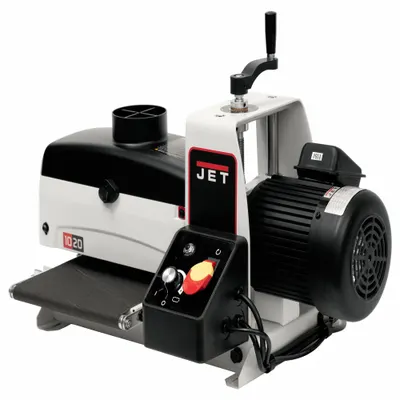 JET Drum Sander: 115V, Single-Phase, 1 hp, 10 in Drum Wd, 3 in Max Board Thick - Drum Sanding Machines