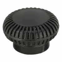 Hand Knob: Knurled, Plastic w/ Steel Thread, #10-32 Thread, 0.75 in Dia (MPN GN02----K3-LN21)