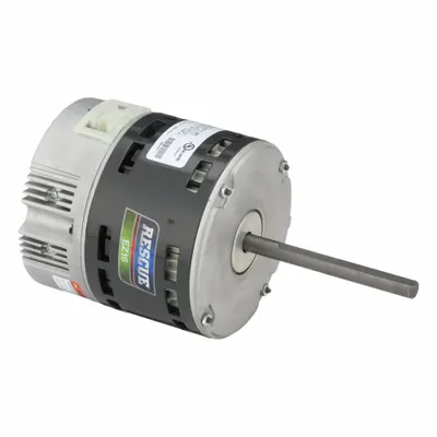 U.S. MOTORS Direct Drive Blower Motor: RESCUE EZ16, 48Y Frame Size, Belly Band, ECM - RESCUE® Series EC Motors
