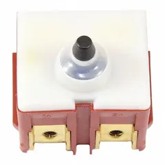 Replacement switch component for Bosch grinders. Restores power control for on/off operation during grinding, cutting, and surface preparation tasks. Direct replacement part for compatible Bosch power tools.