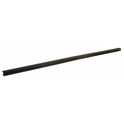 PRO-LINE Wire Management Trough: 72 in Overall Wd, 1 1/2 in Overall Dp, PVC - Power Strip Wiring Kits & Channels for Workbenches